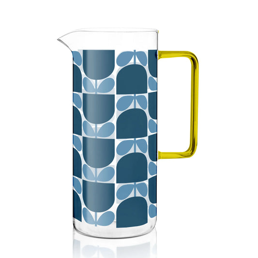 Orla Kiely Block flower water glass jug ( 1.7L)