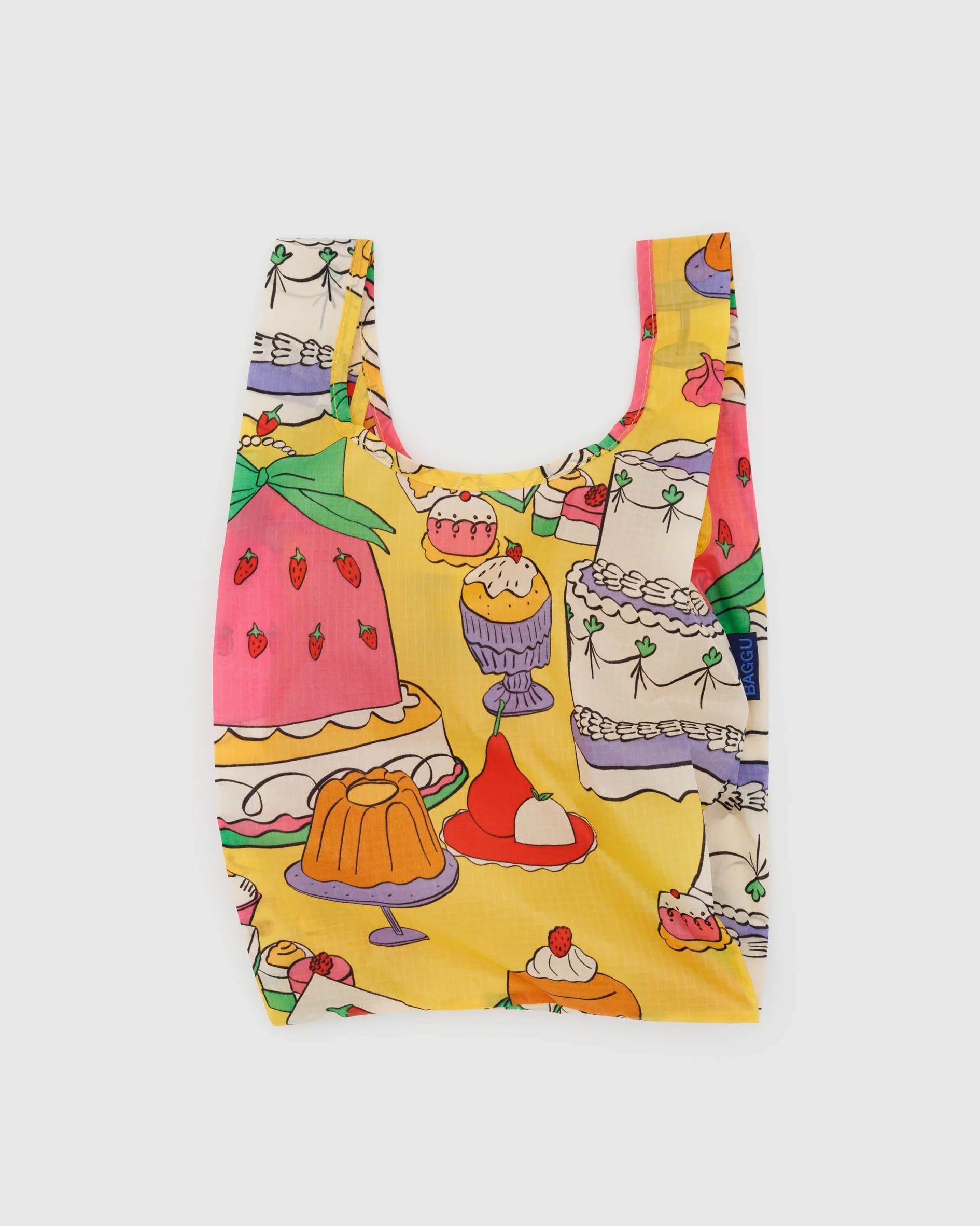 BAGGU Baby reusable bag in patisserie multicolour pattern