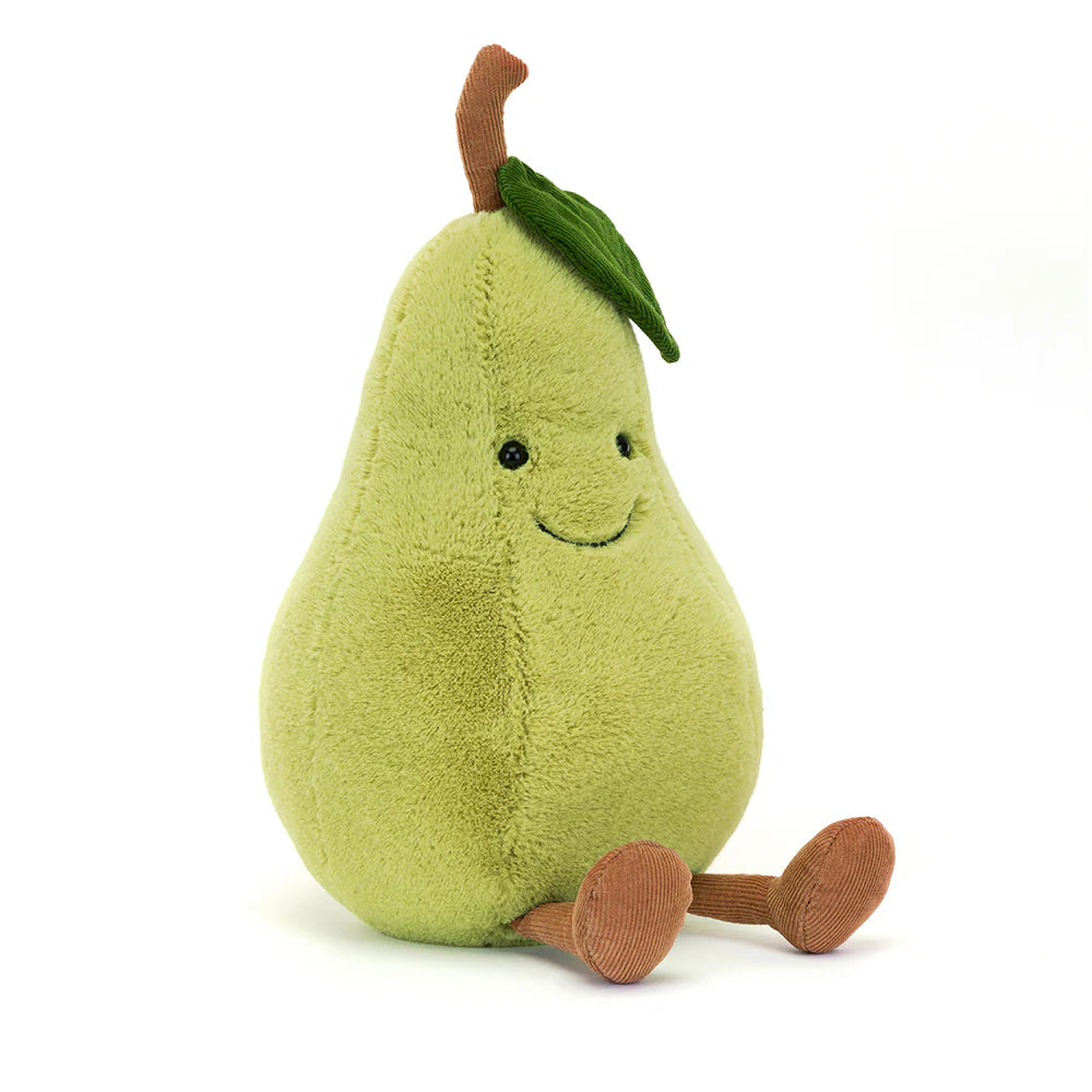 Jellycat green Amuseables Pear soft toy