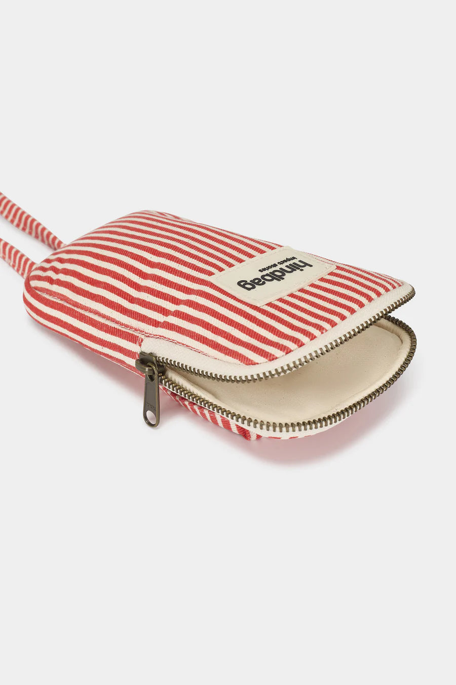 Hindbag Bill Phone Bag - Red Stripes