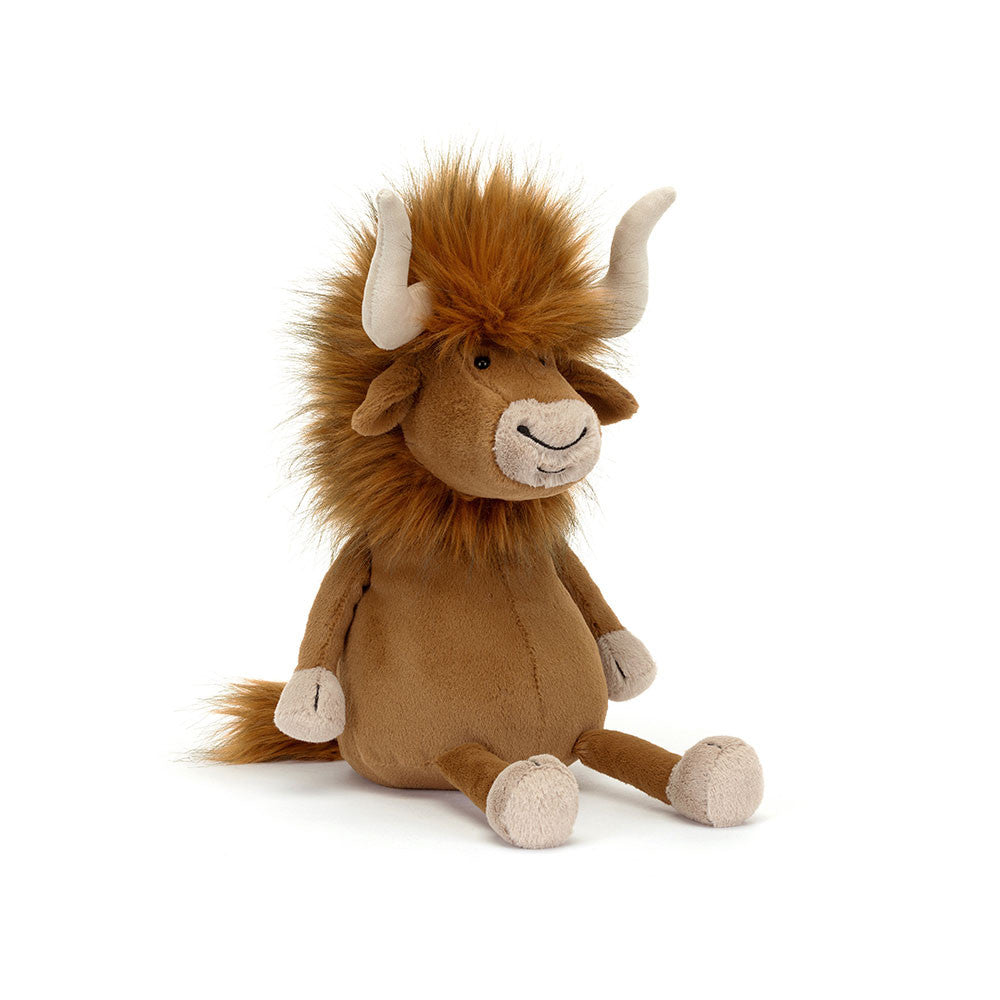 Jellycat Ramone Brown Bull soft toy