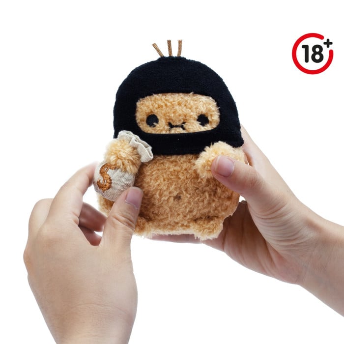 Noodoll Robber Ricespud Mini Sitting Plush Toy