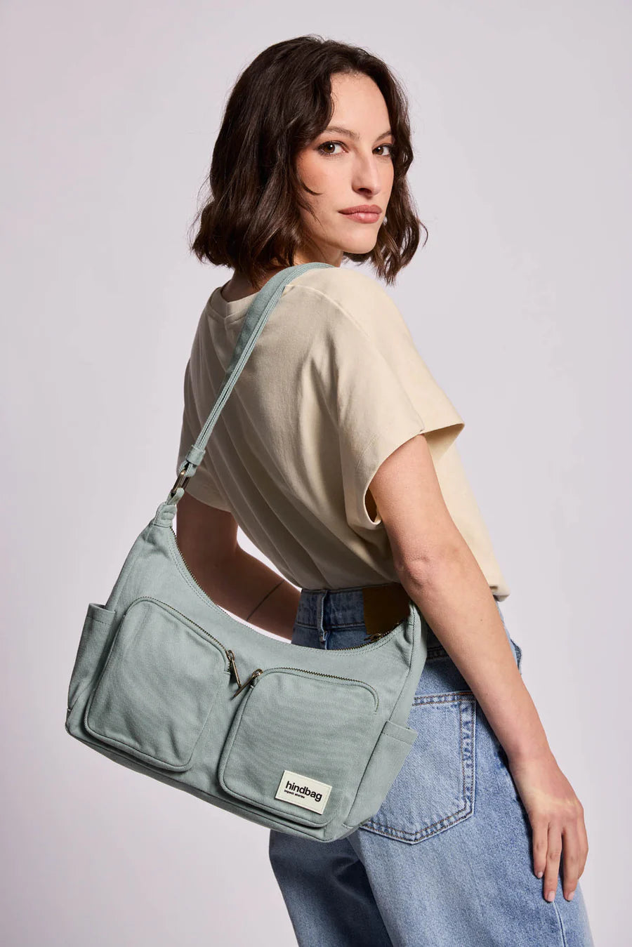 Hindbag Emile Multipocket Bag - Sage