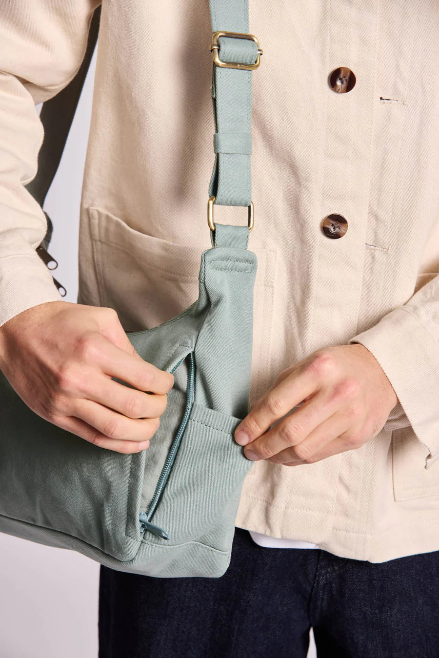 Hindbag Emile Multipocket Bag - Sage