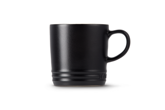 le creuset stoneware mug 350ml satin black 