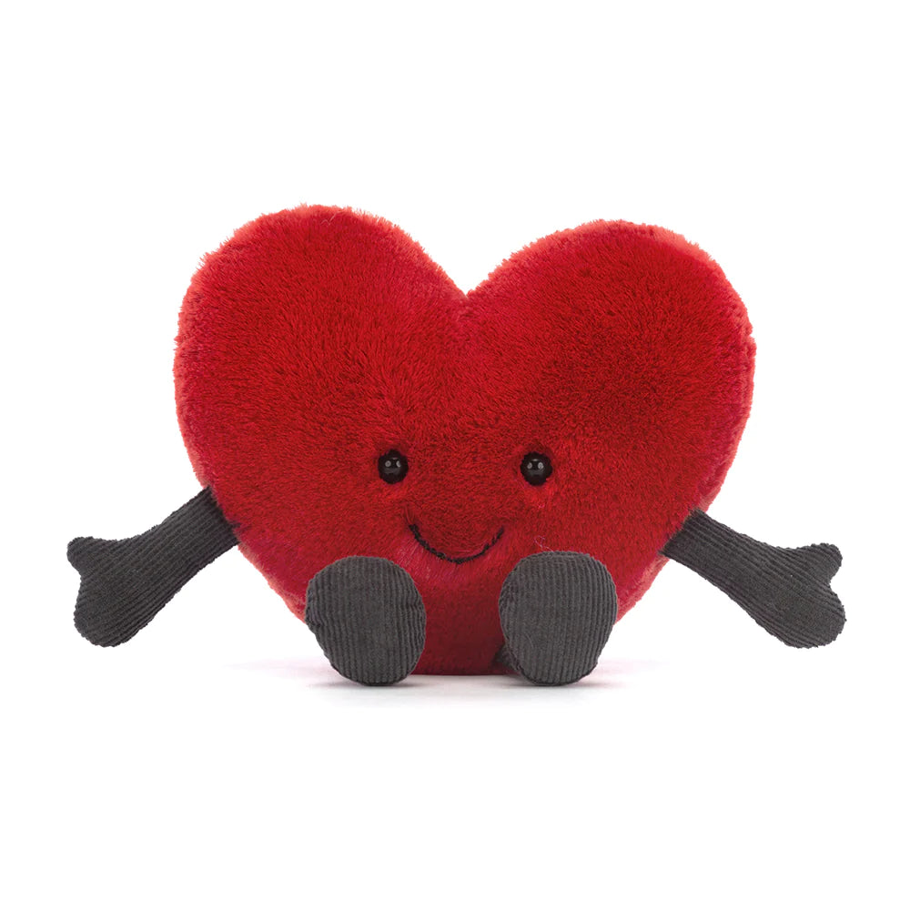Jellycat Little Amusable Red Heart