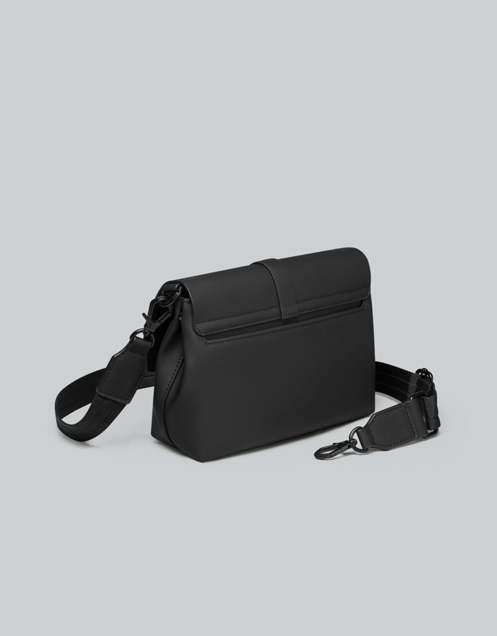Gaston Luga Small Splash Crossbody Bag - Black