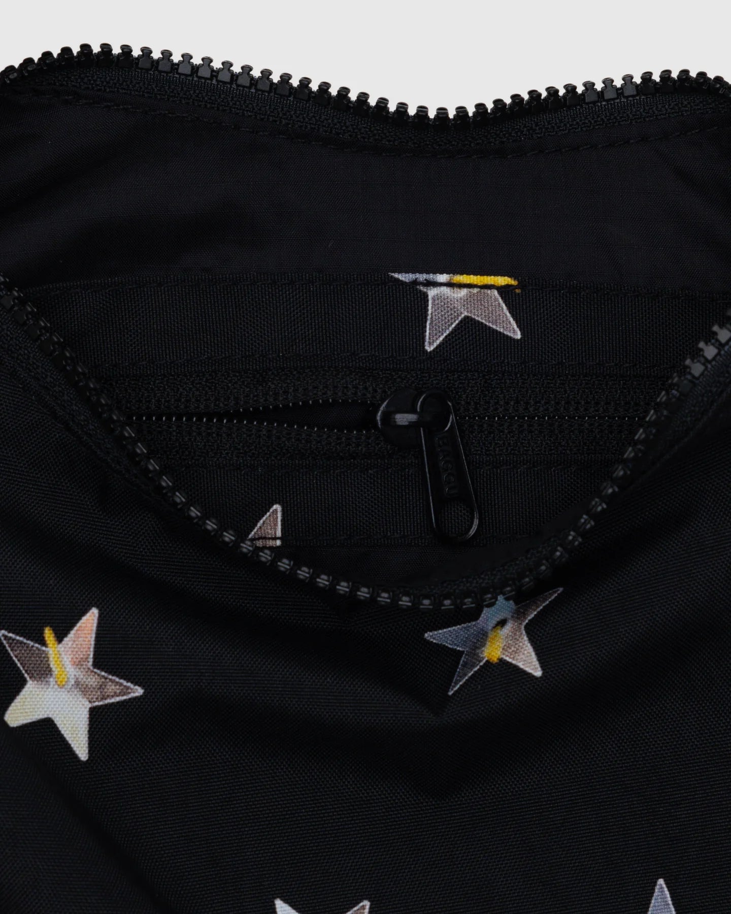 BAGGU Small Nylon Crescent Bag - Stars