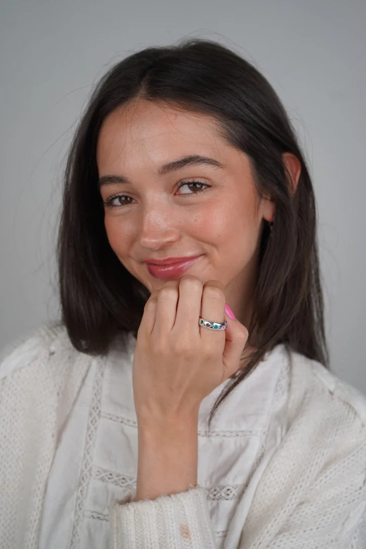 Recreation Jewels Sylvia's Sunburst Ring - Silver
