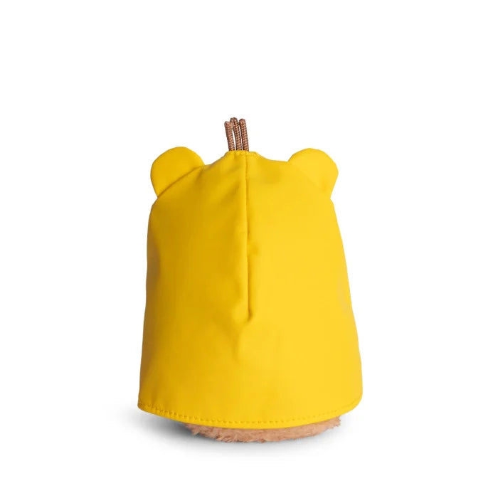Noodoll Mouse Boots - Yellow Raincoat Ricespud Mini Sitting Plush Toy