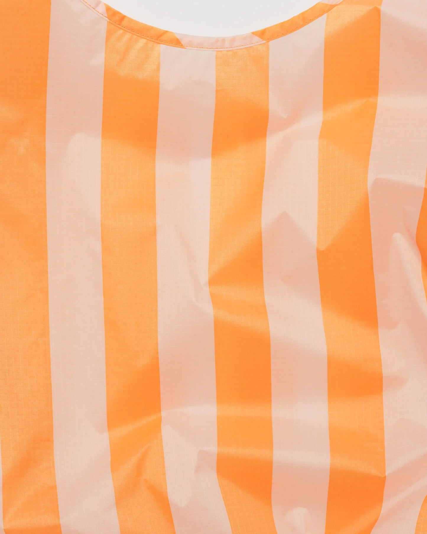 BAGGU Standard Reusable Bag - Tangerine Wide Stripe