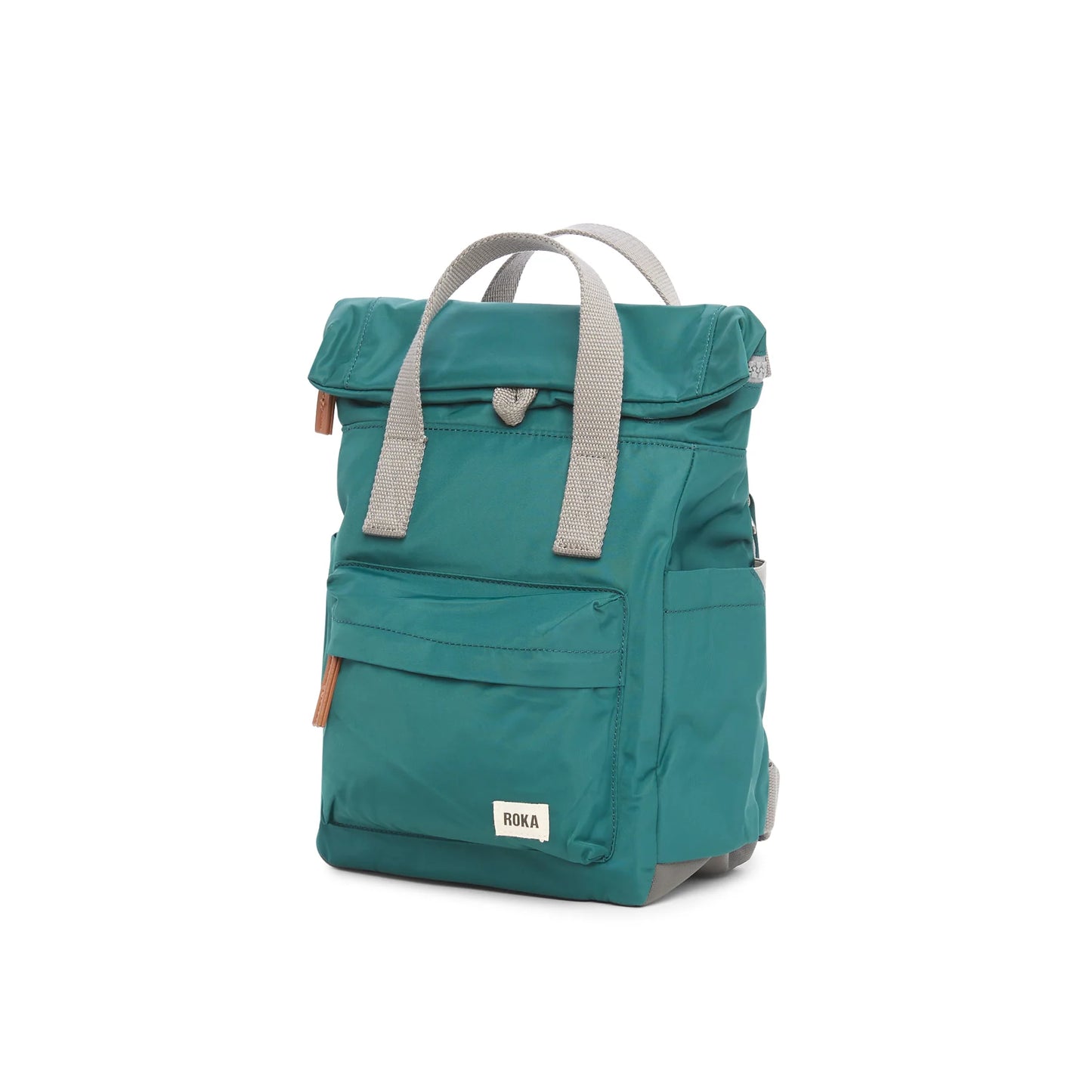 Roka Canfield B Small Sustainable Nylon Backpack - Teal