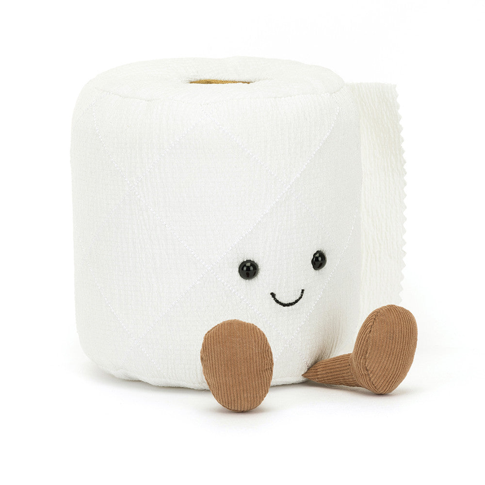 Jellycat Amuseables white Toilet Roll soft toy