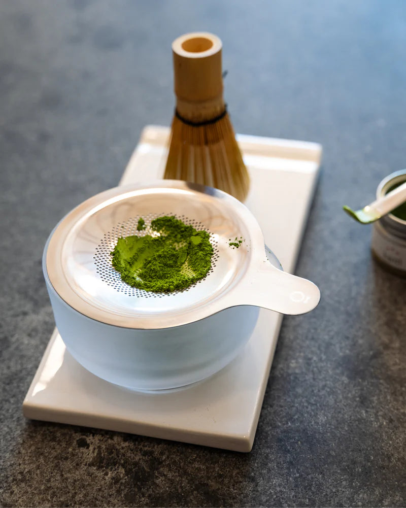 Fellow Matcha Set - Matte White + Frosted Glass