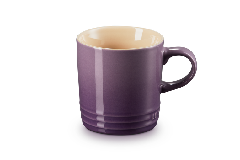 le creuset stoneware mug 350ml in ultra violet 