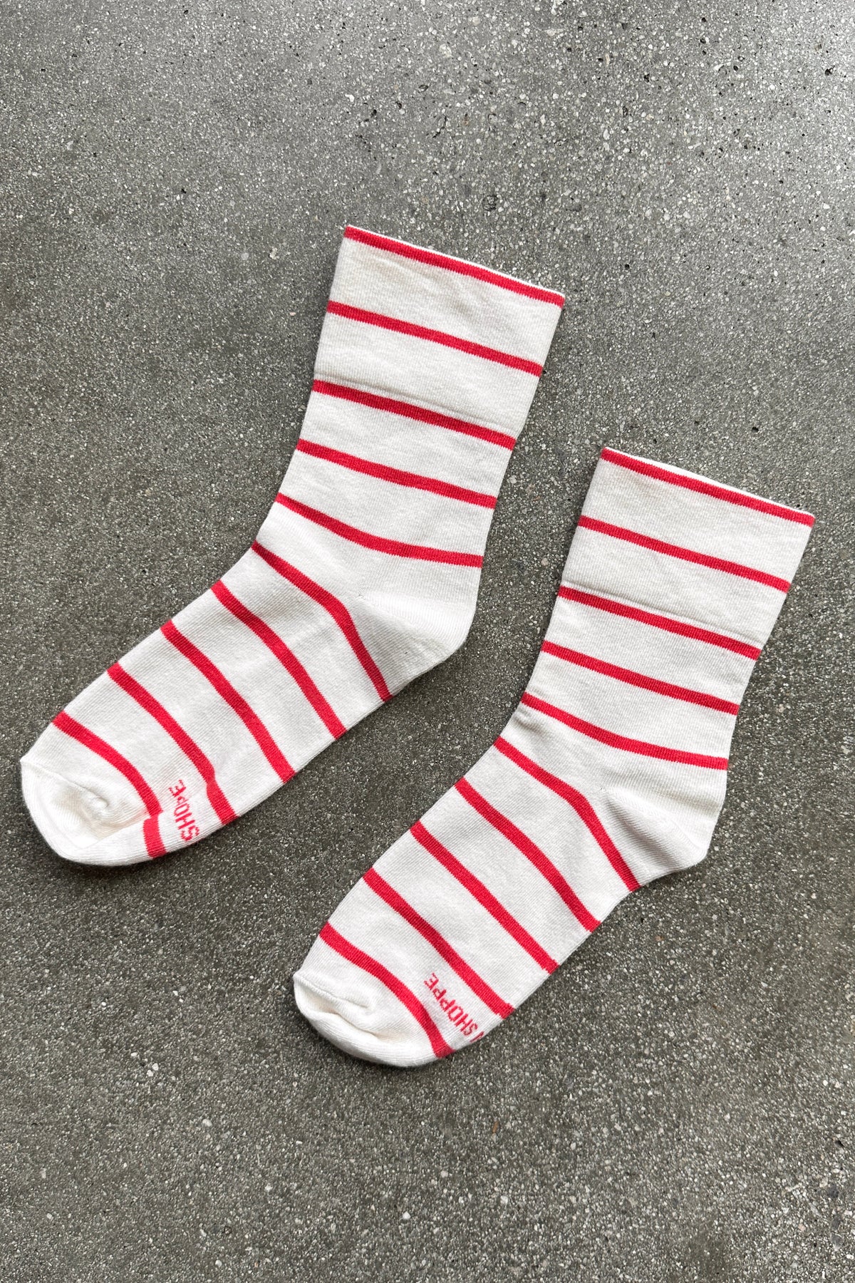 Le Bon Shoppe Wally Socks - Candy Cane