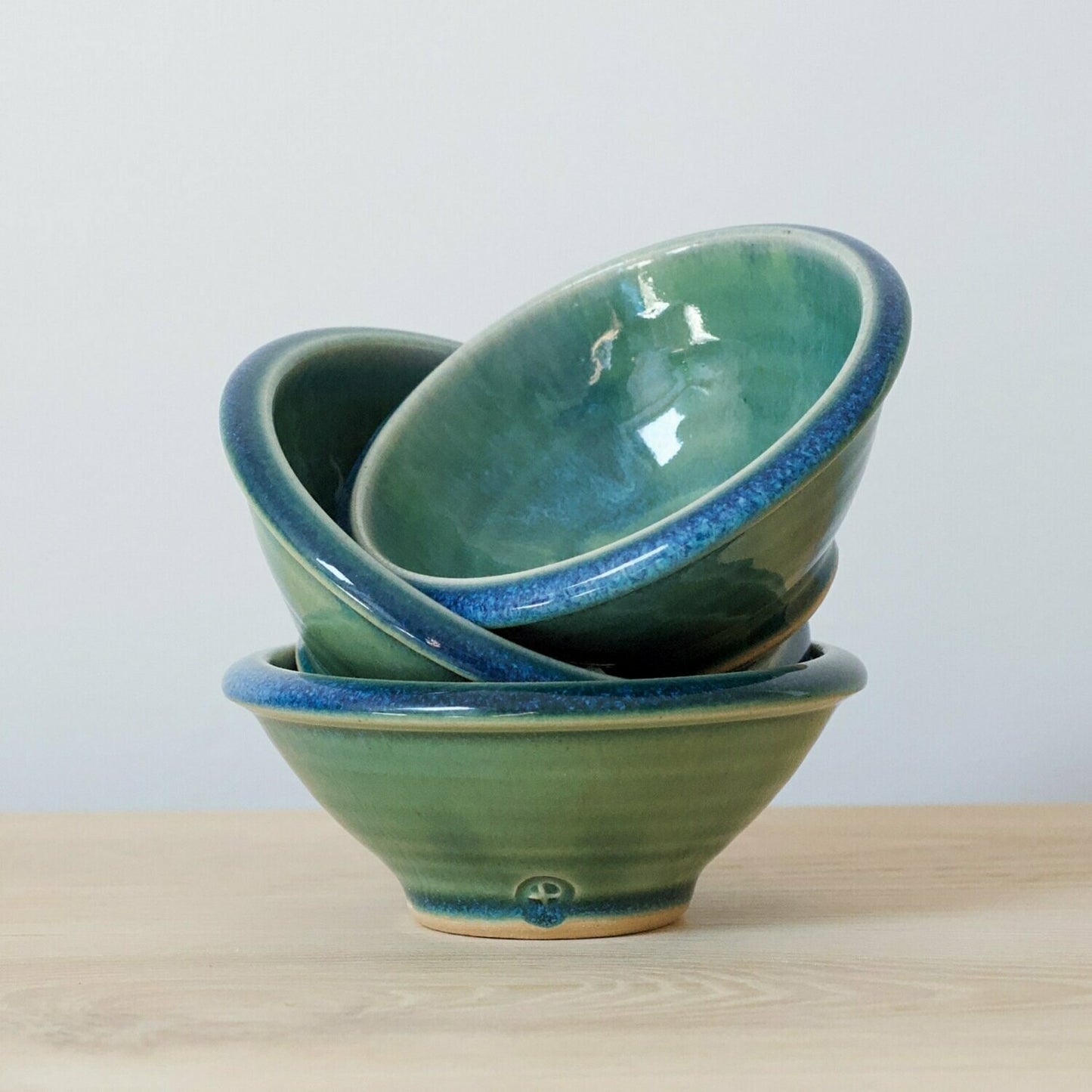 small green ceramic ramekin 