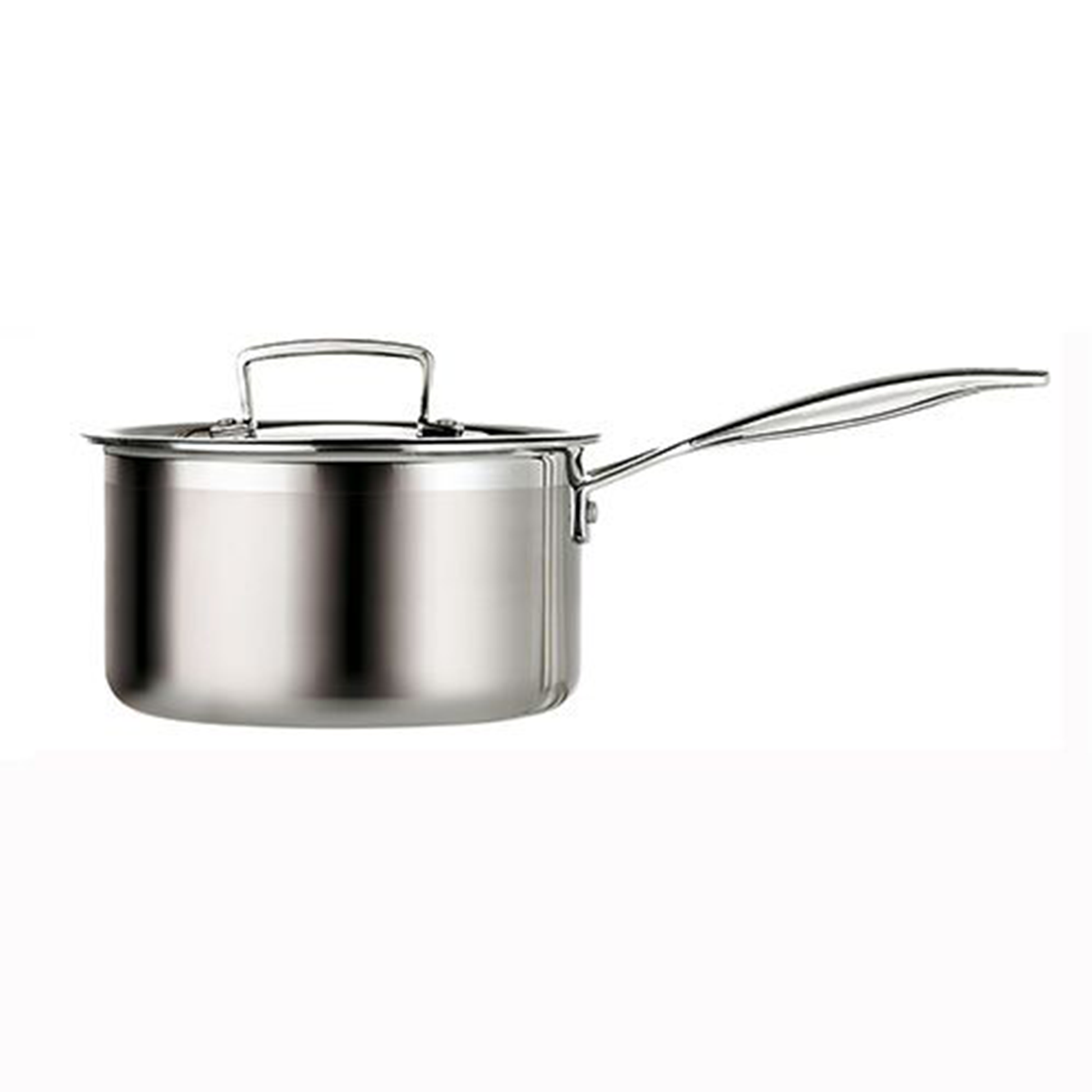 a side shot of the small saucepan