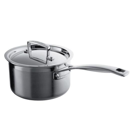 Le Creuset 3-Ply Stainless Steel Saucepan 18cm