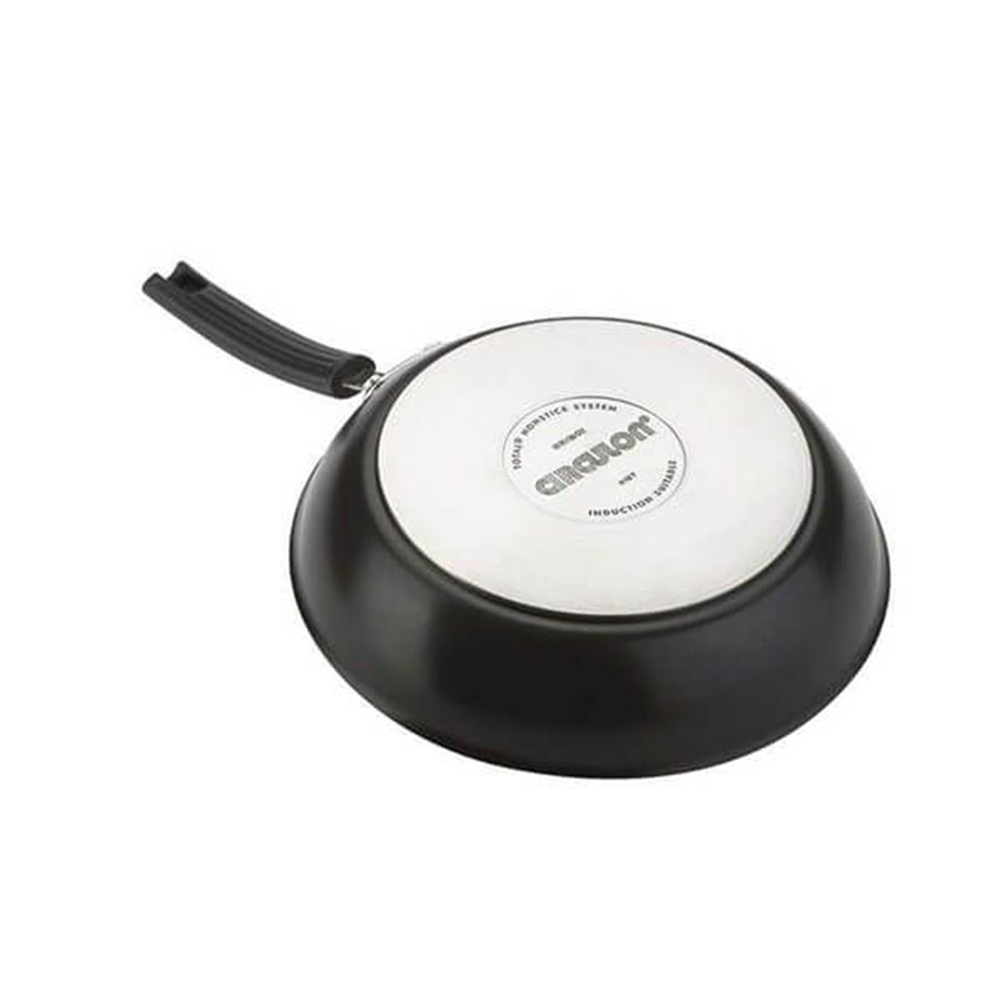 a black frying pan