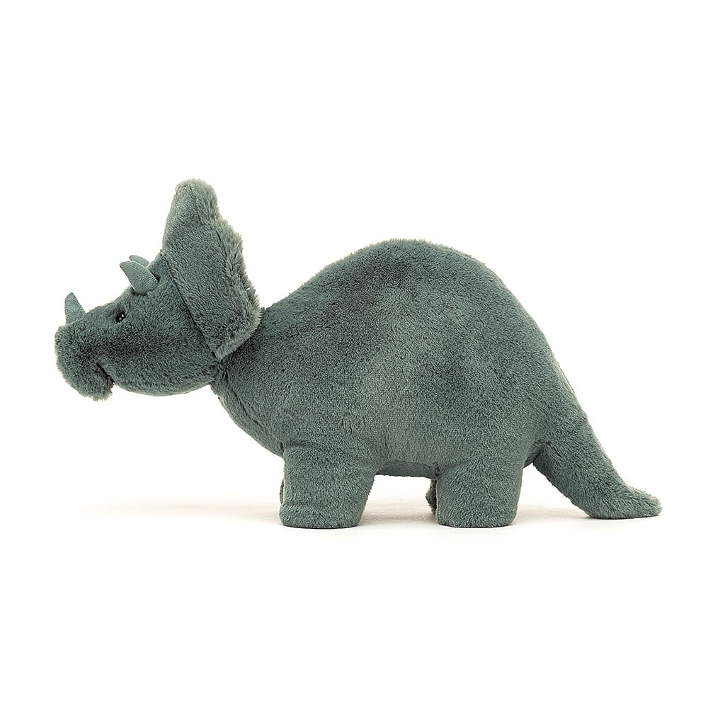 Jellycat Medium Fossilly Triceratops