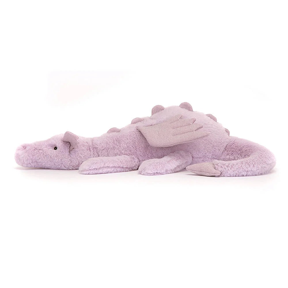 Jellycat Medium Lavender Dragon