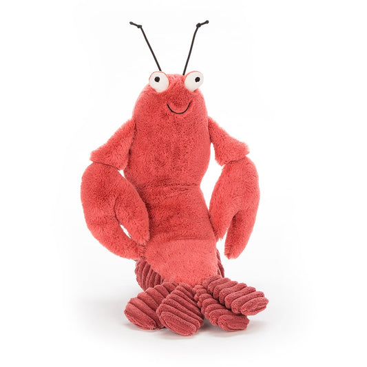 medium red larry lobster soft toy 
