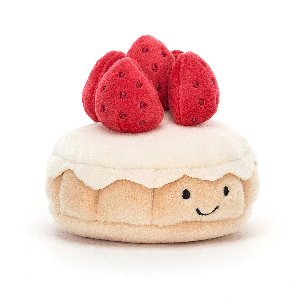 Small Jellycat Strawberry pastry plushy 