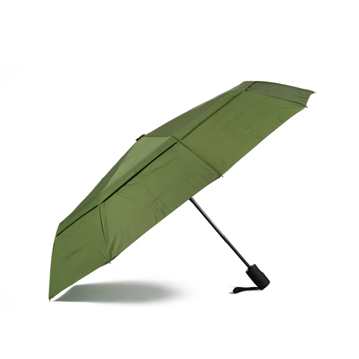 roka waterloo nylon umbrella in avocado green