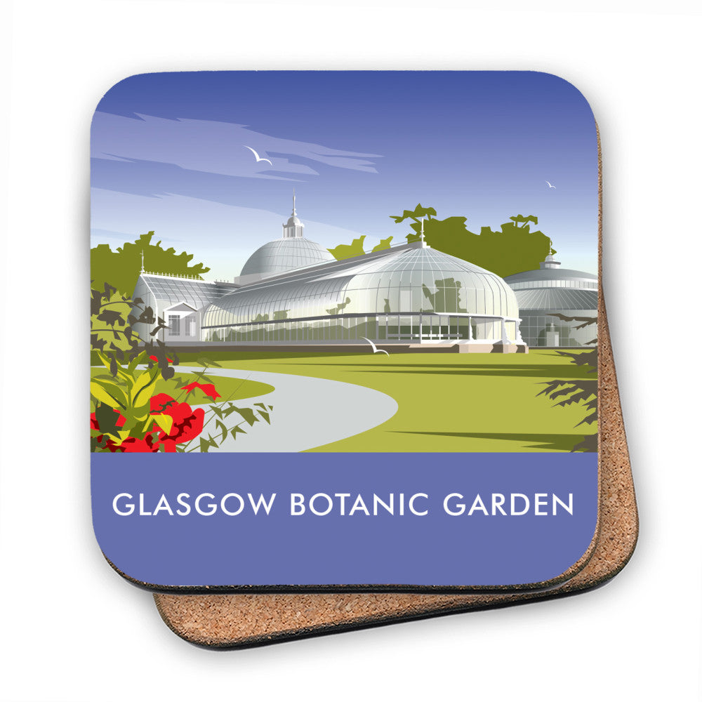 Glasgow Botanic Garden - Cork Coaster