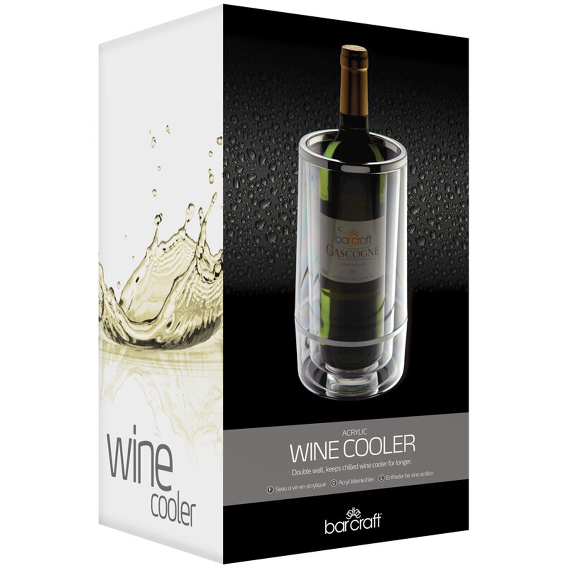 the wine cooler in it's box