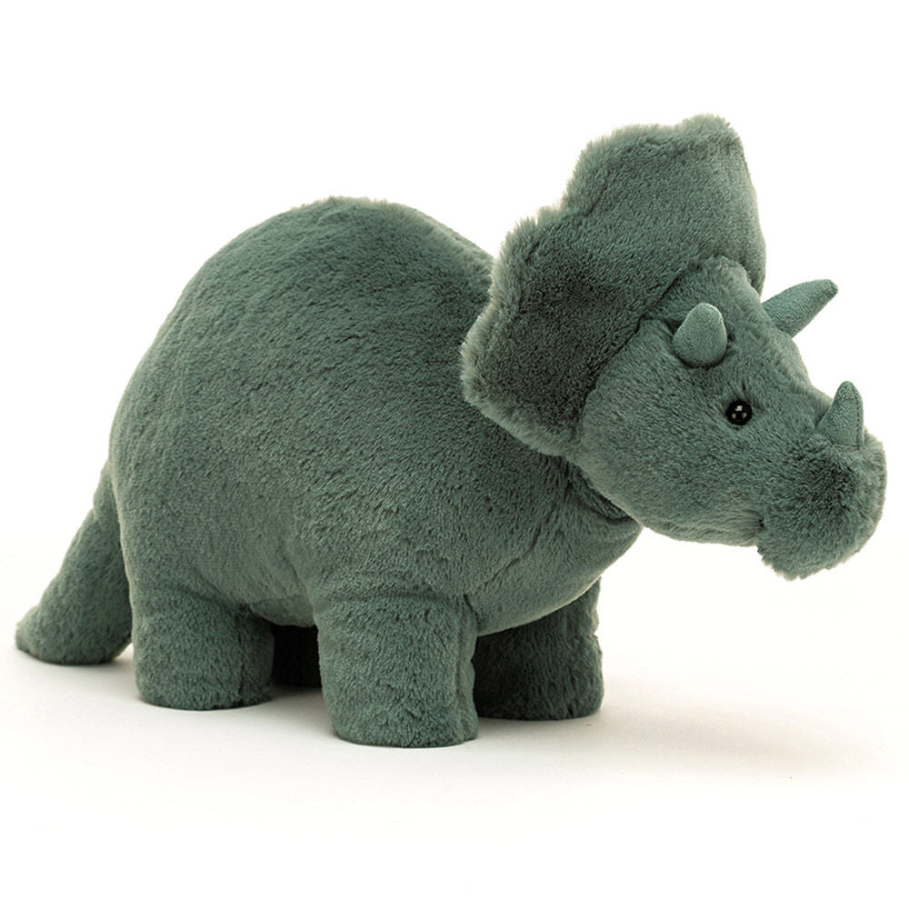 Jellycat Medium Fossilly Triceratops