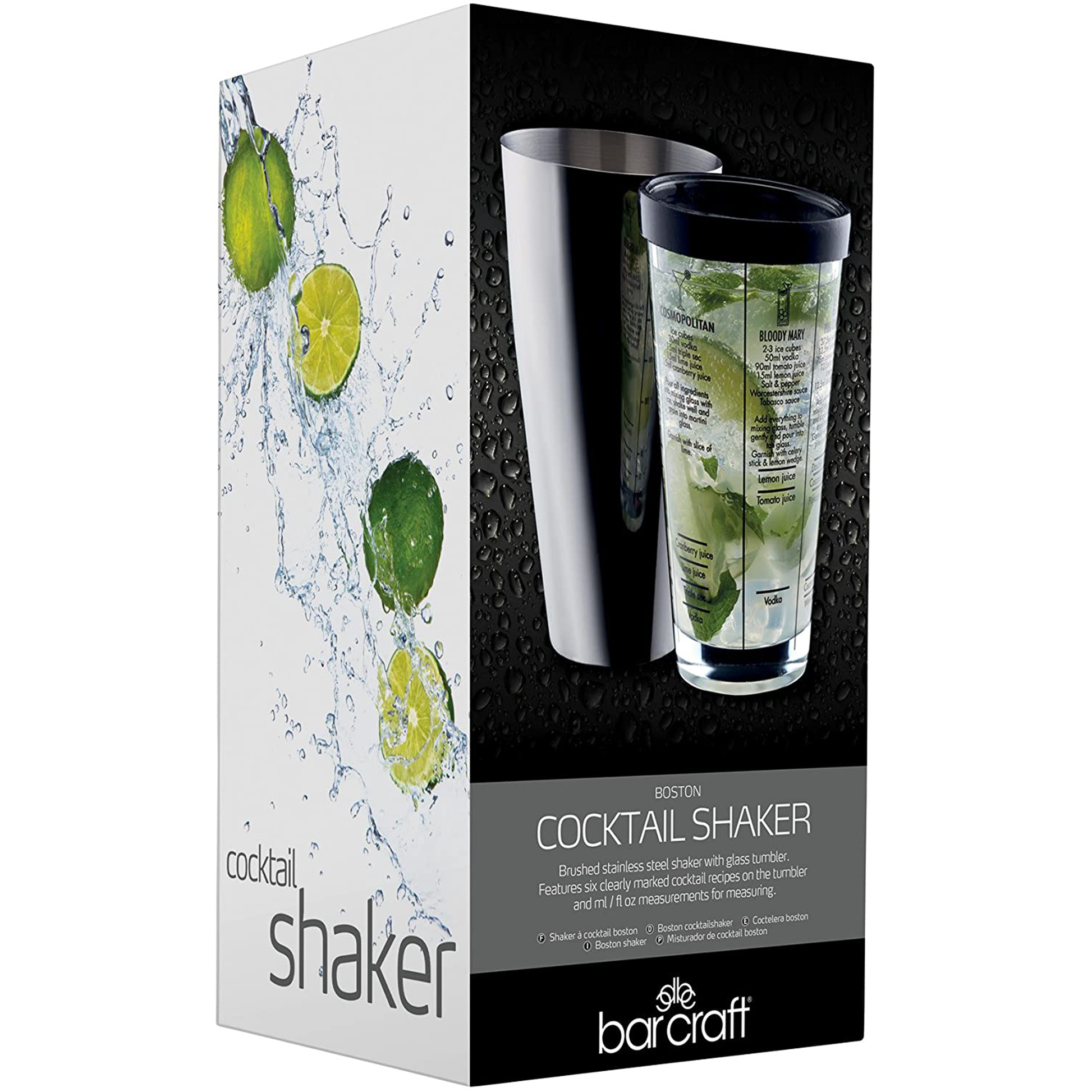 the box in which the cocktail shaker comes in