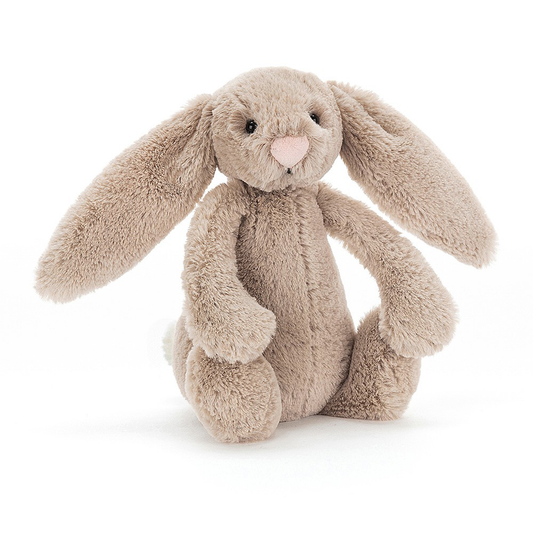 a fluffy bunny soft toy