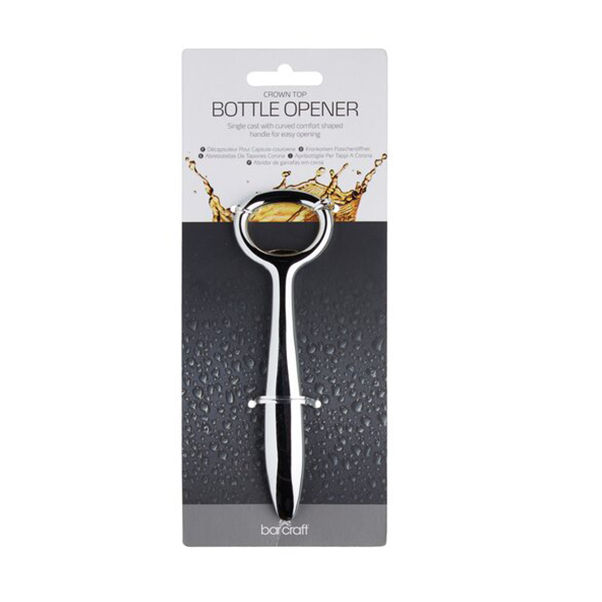 the bottle opener on it's display card
