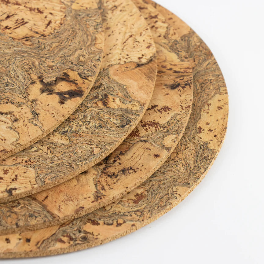 Liga Natural Cork Placemats Set of 4
