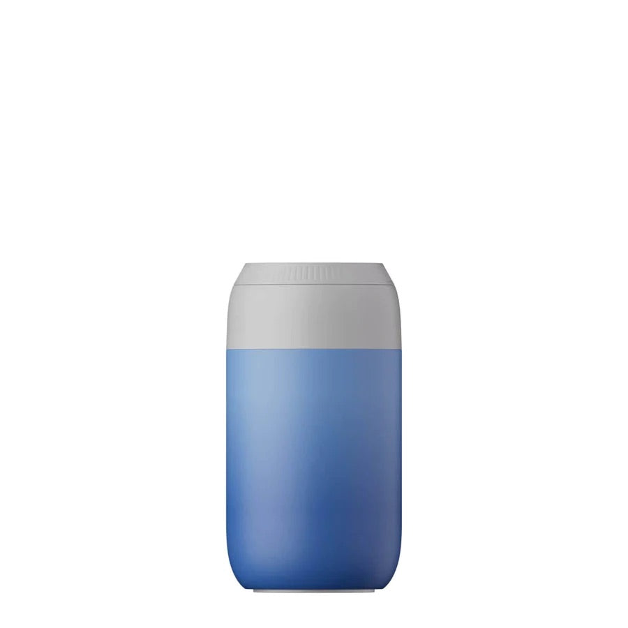 Chillys series 2 coffee cup in Ombre blue - back