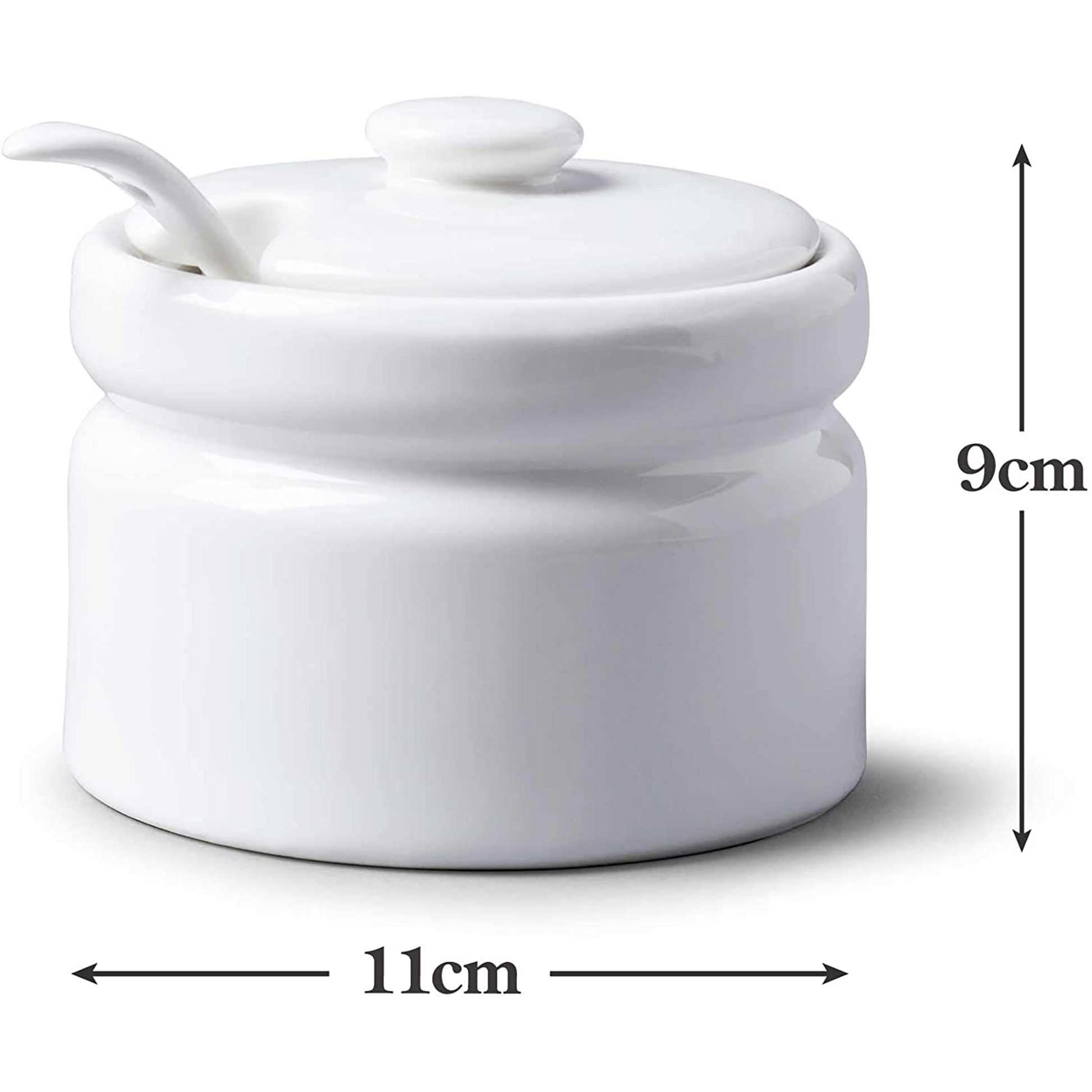 an image depicting the dimensions of the sugar pot