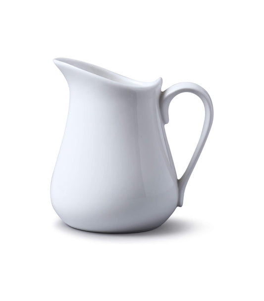 White porcelain milk jug - 450ml