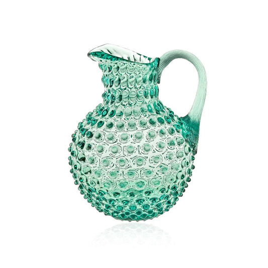 Klimchi Beryl Hobnail Jug 2l in green